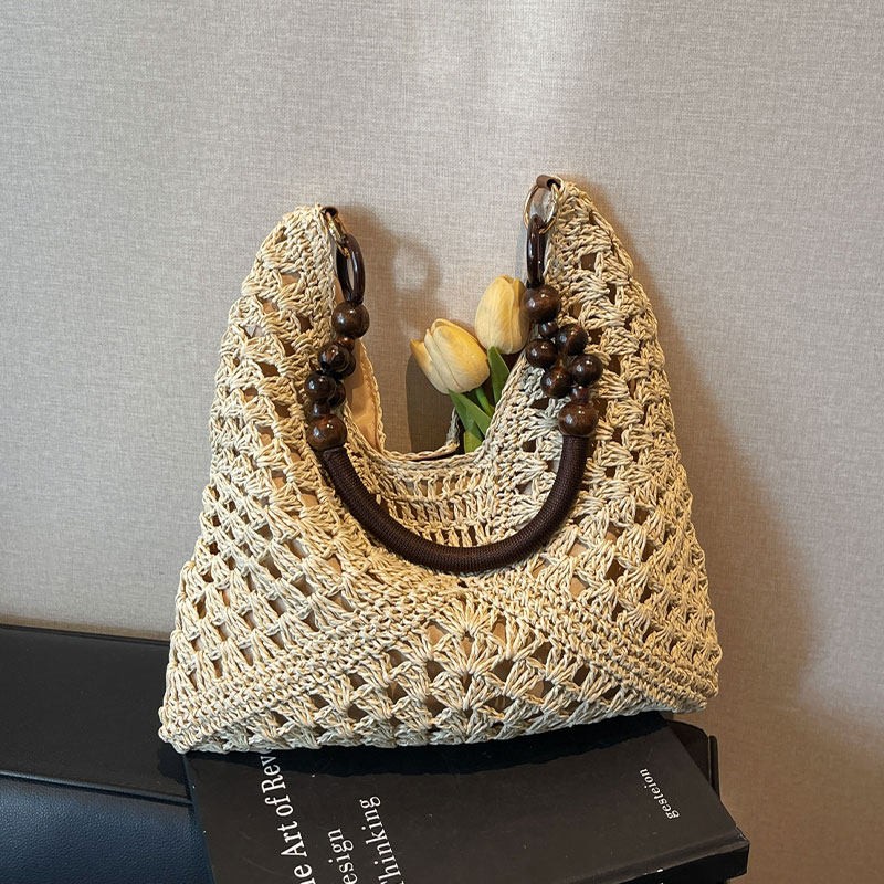 Tote Bag Beach - Bolsa de Ombro Grande de Palha