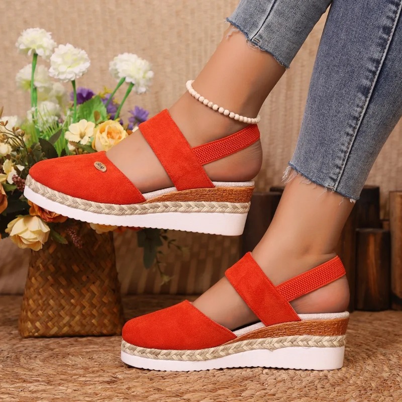 Sandálias Femininas de Dedo Fe - Wedge Espadrille Women avaliação e preço